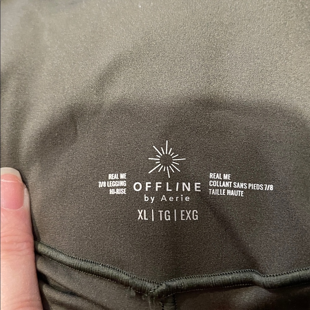 Aerie Offline Green Leggings
